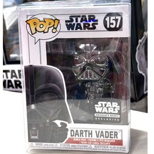Funko Pop! Darth Vader #157 Vinyl Figure Star Wars Smuggler's Bounty Exclusive